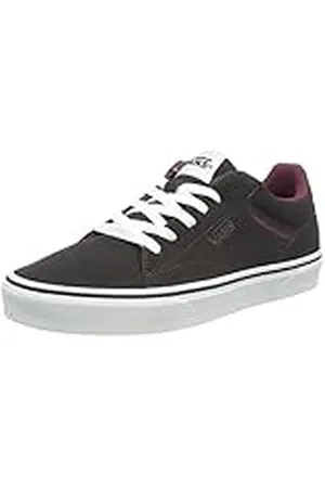 Vans Seldan, Sneaker, Hombre, (Suede) Raven/White, 39 EU