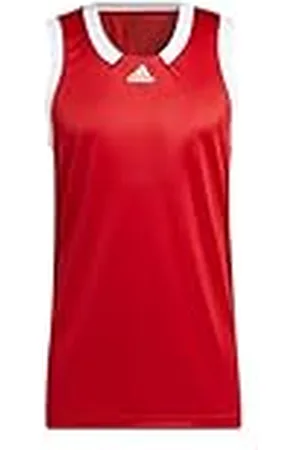 adidas Hombre Basketball Icon Squad Jersey Aeroready, Team Power Red/White/White, S Tall