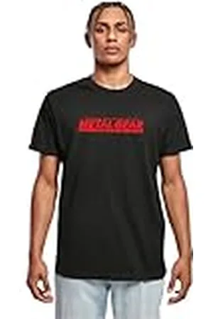 Merchcode Mc1030-metal Gear Solid Logo tee Camiseta, , 5XL Hombres