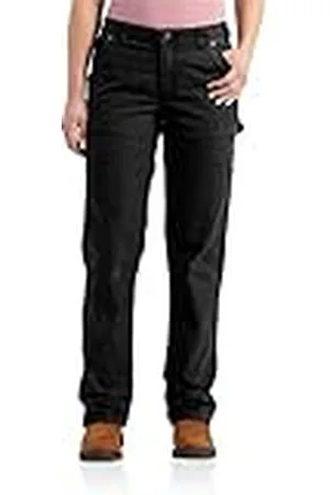 Carhartt Pantalón de trabajo, en lona con tecnología Rugged Flex, Loose Fit Para Mujer, , W14