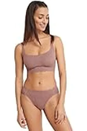 Sloggi Mujer Zero Feel Bliss Top, Cacao, L