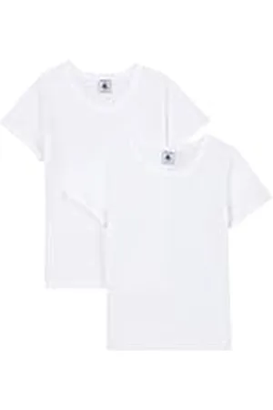 Petit Bateau A0AAB, Camiseta Niñas (Pack de 2), , 3 años