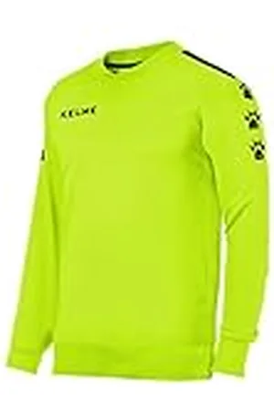 kelme Lince Sudadera, Niños, Lima/Negro, XS