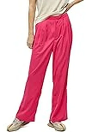 DESIRES Arvin Pantalones Largos Anchos de Cintura Media para Mujer, , 42