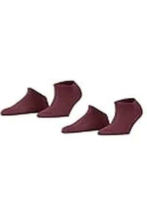 ESPRIT Uni 2-Pack W SN algodón corte unicolor 2 pares, Calcetines cortos Mujer, , 35-38