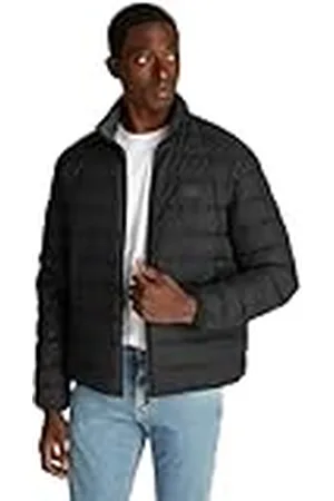 Calvin Klein Cazadora acolchada Hombre Down Jacket ligera, Negro , M
