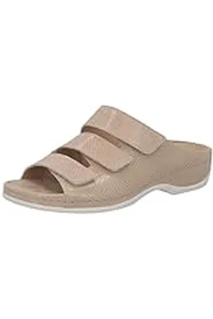 Berkemann Franziska, Pantuflas Mujer, Beige Brillante, 36 1/3 EU