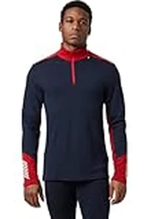 Helly Hansen Lifa Merino Midweight 1/2 Zip, Camisa Hombre, (Blue), M