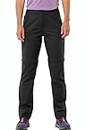 Jack Wolfskin Glastal Zip Off Pants W Pantalones de Senderismo Softshell, , 18 para Mujer