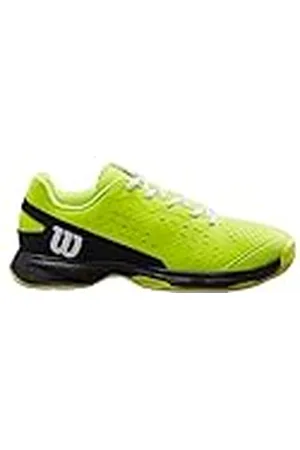 Wilson Rush Pro Jr L, Sneaker, Safety Yellow/Black/White, 33 1/3 EU