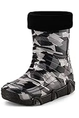 Ladeheid Botas de Agua Zapatos de Seguridad Calzado Unisex Niños Niñas Swk2021 (Patrón-45, 23/24 EU)