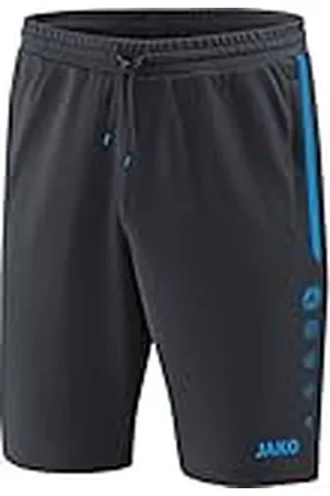 Jako Pantalones Cortos de Entrenamiento para niños, Color Gris y Azul, Talla XXS