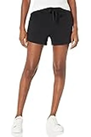 Amazon Pantalón Corto de Forro Polar con Bolsillos Mujer, , XL