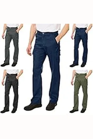 Lee LCPNT205 Pantalón cargo clásico de trabajo con bolsillos múltiples, de cuidado fácil y resistente, para hombre, , 36W / 29L
