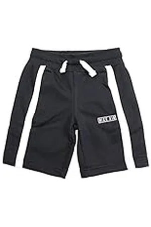 Nike B Nk Air Short Sport Shorts, Niños, Black/White/Black/White, XL