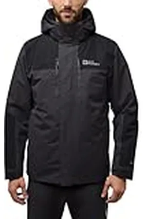 Jack Wolfskin Jasper 3 en 1 Jkt M Chaqueta, Fantasma, XL para Hombre