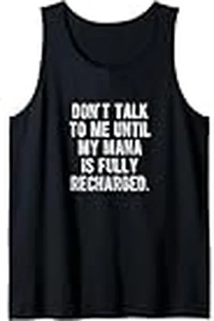 Fantasy No me hables hasta que mi maná esté completamente recargado Camiseta sin Mangas
