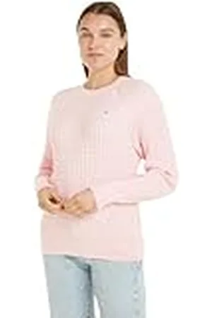 Tommy Hilfiger Co Cable C-nk Sweater Ww0ww41142 Suéter, , 3XL para Mujer