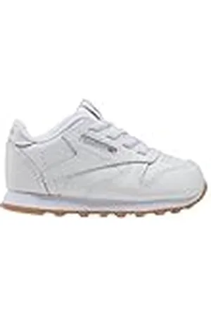 Reebok CL LTHR, Zapatillas Unisex niños, FTWWHT/FTWWHT/RBKG02, 26 EU