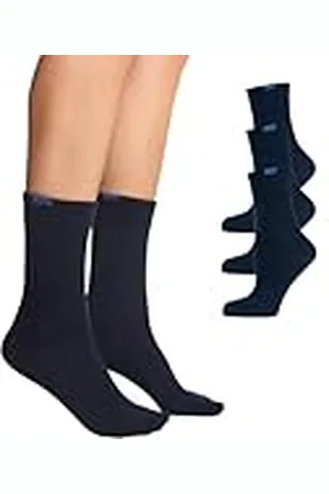 Nur Die 487819/Damen Passt Perfekt Socken 3er Calcetines, Opaco, , 35/38 (Pack de 3) para Mujer