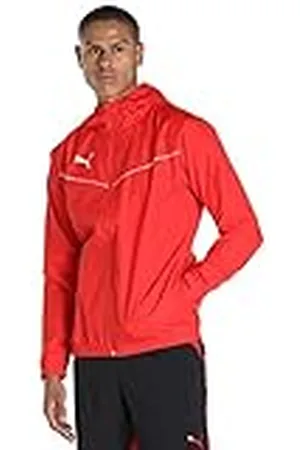 PUMA Teamrise All Weather Jacket Chaqueta De Entrenamiento, Hombre, Rojo, L