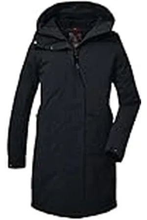 G.I.G.A. DX by killtec Mujer Parka funcional/parka con capucha GW 73 WMN PRK, schwarz, 36, 42931-000