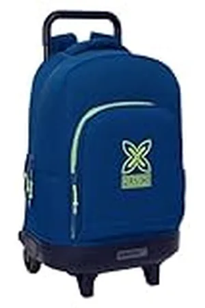 Safta Munich North - Mochila Grande con Ruedas, Compacta, Extraíble, Ideal para Niños de Diferentes Edades, Cómoda y Versátil, Calidad y Resistencia, 33x22x45 cm