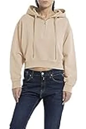 Replay W3103 Sudadera con Capucha, , XS para Mujer