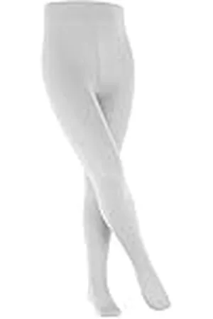 Falke Cotton Touch K Ti algodón gruesas lisas 1 pieza, Pantimedias Unisex niños, , 152-164