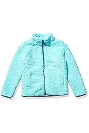 Amazon Chaqueta de Forro Polar Sherpa con Cremallera Completa Niña, , 4 años