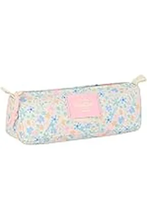 Blackfit8 Blossom - Portatodo con Cremallera y Compartimiento, Estuche Infantil, Estuche Niño, Ideal para Niños en Edad Escolar, Cómodo y Versátil, Calidad y Resistencia, 21x7x8 cm, Color