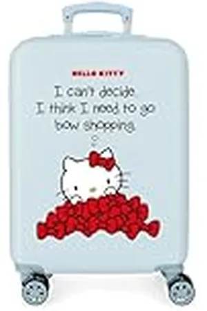 Hello Kitty Bow of Maleta de cabina 38x55x20 cms Rígida ABS Cierre de combinación lateral 34L 2,66 kgs 4 0