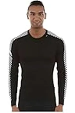Helly Hansen Camiseta Térmica HH LIFA Stripe Crew LS Baselayer, Hombre, , S