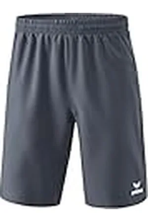 Erima „Change by Pantalones Cortos, Slate Grey, 164 Unisex niños