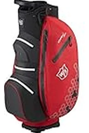 Wilson Golf Bolsa para Carro W/S Dry Tech II, Rojo/Blanco, 1.9 kg, Material Impermeable, WGB4908RD