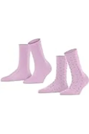 ESPRIT Playful Dot 2-Pack W SO algodón estampado 2 pares, Calcetines Mujer, , 35-38
