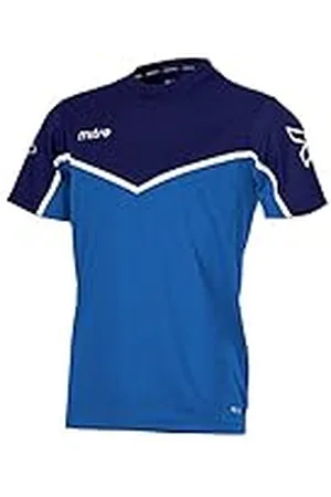 Mitre Kids Primero Football Training T-shirt - Royal/Navy/White, Large