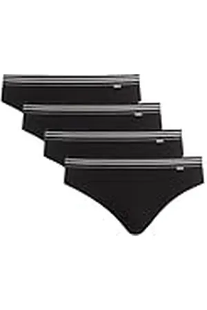 Dim Slip Eco Cotton Stretch Hombre x4, Negro, XXL