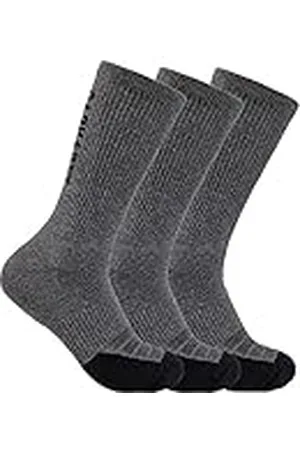 Carhartt Force-Calcetines de Peso Medio con Logotipo (3 Unidades), , XL (Pack de 3) para Hombre