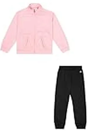 Champion Legacy Script Shop G (405048) -Special Polywarpknit Semi-Dull High-Neck Chandal Bebe, , 13-14 años para Niñas