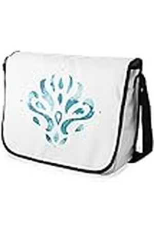 Bonamaison – Bolsas de Mensajero con Pulsera Negra para Estudiantes, Mochilas Escolares para niñas y niños, 29 x 36 cm