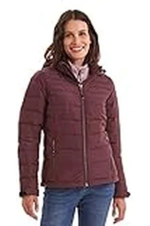 Killtec Skane Wmn Quilted Jckt A - Chaqueta para mujer (aspecto de plumón, con capucha desmontable), Mujer, Chaqueta con imitación de plumón y capucha extraíble, 35615-000, , 40