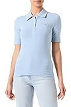 GANT Slim Cot/ELA SS Polo, , L para Mujer