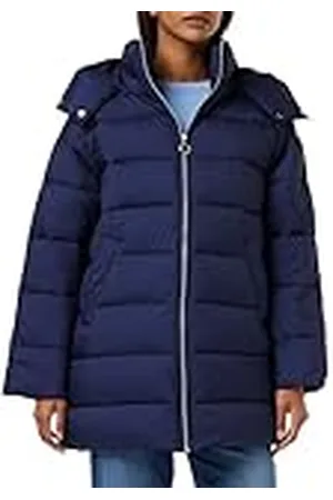 Benetton Chaqueta 2sywdn03b Plumón Largo, , XL para Mujer