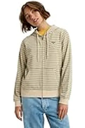 Roxy Jersey de Forro Polar Raya, Color Verde