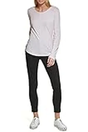 DKNY P1kh0lhb-shp-l Camisa, Rosa Lisa, L para Mujer