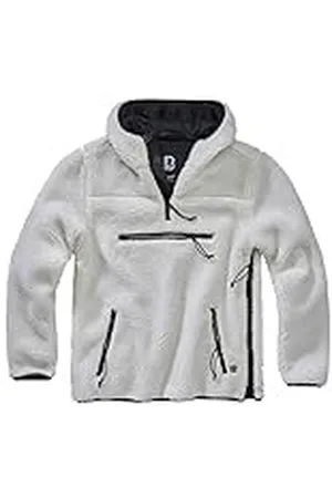 Brandit Teddyfleece Worker Pullover, color: white, size: 3XL