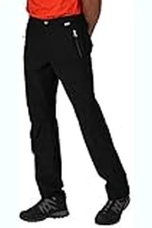 Regatta Highton Chaqueta acolchada, impermeable y transpirable, tejido elástico, con aislamiento y costuras selladas Overtrousers, Hombre, Black, S