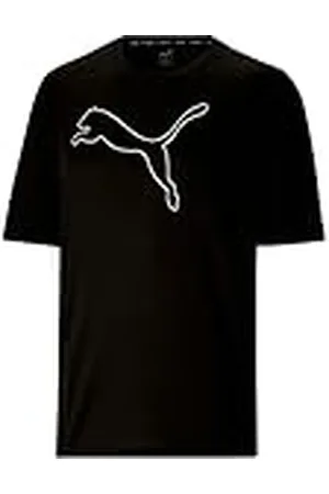PUMA Performance Cat T-Shirt (Available in Big & Tall) Camisa, Negro Black, 4XL para Hombre