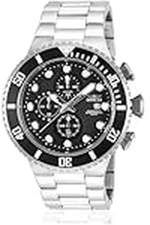 Invicta Pro Diver, Reloj de cuarzo para hombre de acero inoxidable, 52 mm